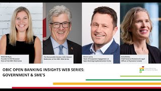 OBIC Open Banking Insight Series Episode Eight: Advantages for SME's and Government